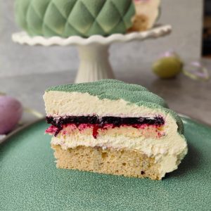 Keto tortas su mėlynėmis