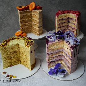 Biskvitinių tortų rinkinys "Vasara"