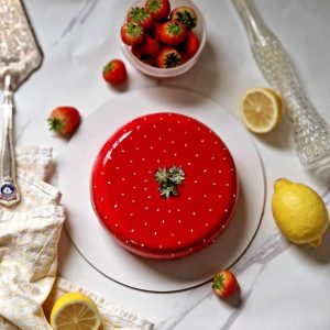 'Braškių limonadas' torto receptas