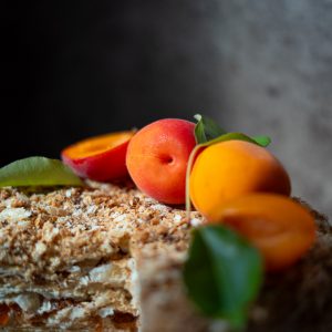 Napoleonas.Abrikosas-karamelė-amaretto